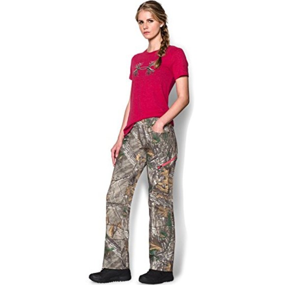 Under armour Pants - Under Armour Realtree Scent Control Field Pants Women's Stretch Hunting Size 10